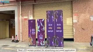 NSE Indoor P3 Standard Poster VS P3 Customized LED Poster Screen
