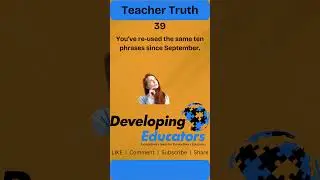 September Scripts - Teacher Truth 39