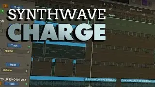 Synthwave Charge | Logic Pro X Template (+ Samples, Stems & Serum Presets)