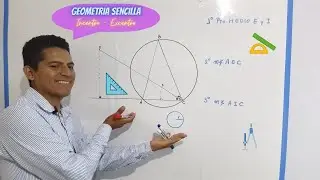 GEOMETR&Iacute;A SENCILLA!! Incentro y Excentro.