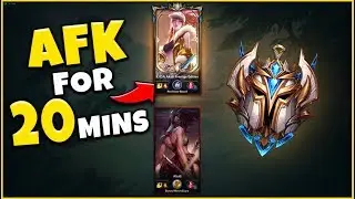 PRO PLAYER VS. IRON 1V1, BUT THE PRO HAS TO AFK FOR 20 MINUTES - League of Legends