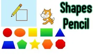 How to draw shapes in Scratch | Coding for kids scratch |Pen Up and Pen Down in Scratch