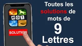 4 Images 1 Mot Solution 9 Lettres 🏆 【Facile et Rapide &agrave; voir】