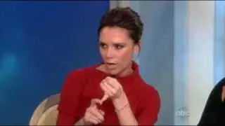 Victoria Beckham on the View