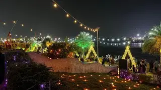 Bandra reclamation Christmas decoration | Mumbai Christmas celebration