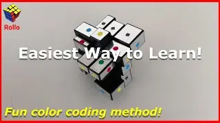 Special Trick to Solve the Mirror Cube - Color Coding Method!