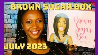 Brown Sugar Box Unboxing / July 2023 #brownsugarbox #izzyandliv