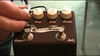 A Review of the Cream Tone Pedal by G2D.