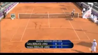 Carlos Berlocq vs Horacio Zeballos 1R Bastad 2013