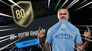 80+TOTW UPGRADE REPEATABLE 10 TIME   COMPLETED SBC  FIFA 23 #FIFA 23 # TOTW UPGADE