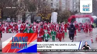 Libo-libong naka-costume ng Santa Claus, lumahok sa charity run | Unang Hirit