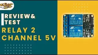 Review dan Test Relay 2 Channel 5V | Mudah Dipahami