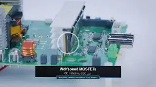 6.6 kilowatt high frequency LLC DC-to-DC converter