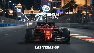 LIVE: Las Vegas GP | Charles Leclerc Ferrari | F1 24 Career Mode | Night Race