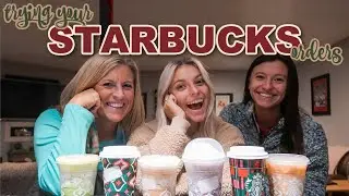 VLOGMAS 4: trying your Starbucks orders