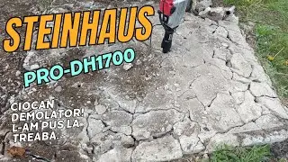 Ciocan Demolator Steinhaus PRO-DH1700 - scurtă probă