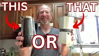 Bialetti Musa Coffee Maker versus Grosche Stovetop Espresso Maker