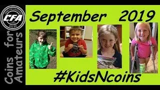 September 2019 recipient! Let's get Kids into Coins! Coin Collector Kit! #KidsNcoins #Numismatics