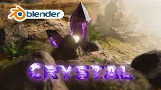 How to make a crystal in Blender 3D