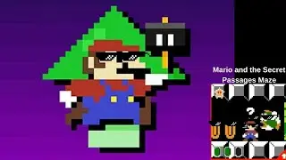 level up minigames Mario and the Secret Passages Maze