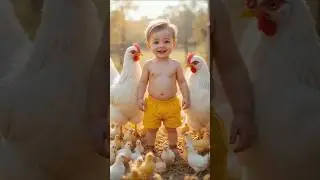 Funny Cutest Dancing Aida  Cute Baby  Cute Chickens Viral Funny Dance #babydance #viralvideo #shorts