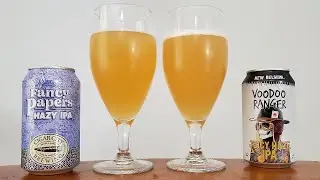 Cigar City Fancy Papers Hazy IPA vs Voodoo Ranger Juicy Haze IPA