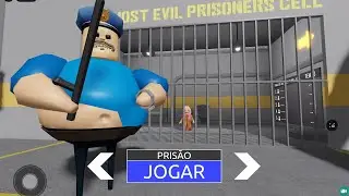 Jogando fuja da prisão do Barry parte 3 no roblox