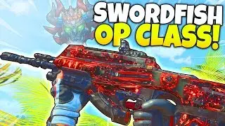 You CANT STOP THIS GUN in BO4.. 😳 (MOST OP CLASS!) - Black Ops 4 Swordfish