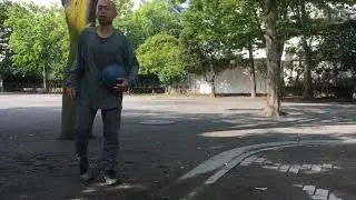 DAY377日目　ネックロール目指せ連続10回　neckroll Aim!  10 times in a row
