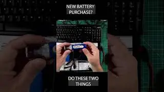 Do These 2 Things With A New Battery!  #shorts #hamradio #bioenno
