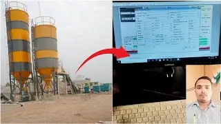 Batching plant mci370 software full setting recipe || new plant kaise chalaye order @sunilcdsplant