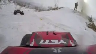 Axial YETI XL on ice