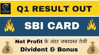 SBI Cards Q1 Results 2026 | SBI Cards Results Today | Sbi Cards And Payment Share Latest News