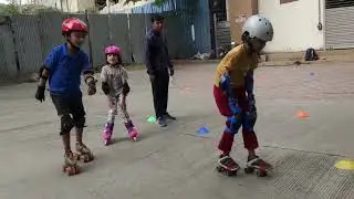 Navya's skating|Skating Class