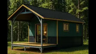 Build Your Dream Cabin: Ultimate 20x30 Gable Roof Kit [DIY Friendly]