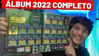 Demonstrando ÁLBUM COPA 2022 QATAR COMPLETO [Capa Dura] Português Br