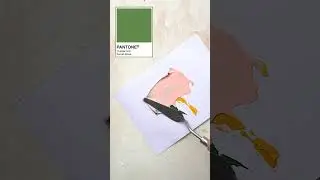 How to create Perfect Pantone shade #Shorts #Art #Colours