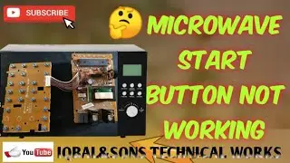 How to repair Any microwave touch panel not working! Microwave oven repair Urdu & Hindi !