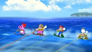 Mario party8  -Free Play Arcade  -Mario vs ShyGuy vs Wario vs Dry Bones |GamepartyHub