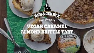 Vegan Caramel Almond Brittle Tart | Ben & Jerry's