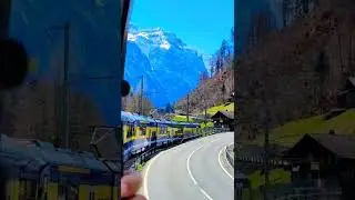 Lauterbrunnen - Village in Switzerland | Swiss Valley #shorts