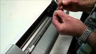 Silhouette Cameo 1 | How To | Replace The Cutting Strip
