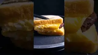 Egg and Burger Toast: A Tasty Combo!