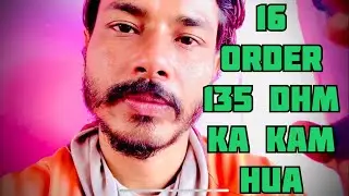 16 Order 135 Dihram Ka Kam Hua😎||Talabat Daily Life Routine Vlogs||@ParveenPaulVlogs 