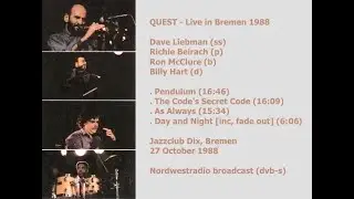 Quest Live in Bremen 1988