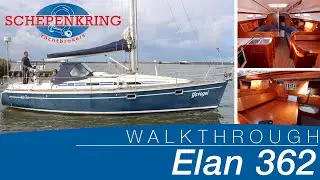 Elan 362 for sale | Yacht Walkthrough | @ Schepenkring Lelystad | 4K