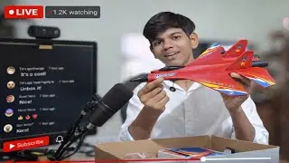 Sumitboy.07 gaming  is live! Unboxing RC Plane Please Subscribe