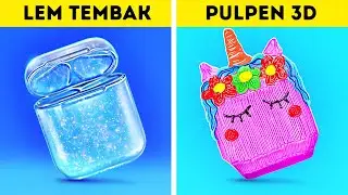 PULPEN 3D VS LEM TEMBAK || Kerajinan dan Kiat DIY dari Pulpen 3D dan Lem Tembak oleh 123 GO Like!