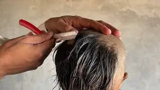 ASMR🇵🇷👋( dilal)🔥  dasee tend with new zaza machine {ASMR Billu}👱‍♂️💈👋💯 ✈️✂️✂️✂️