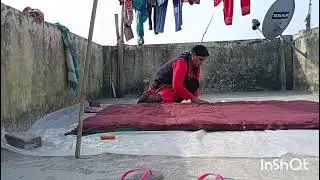 सर्दियों के 🌺लिए एक और रजाई कर 🌺दीतैयार